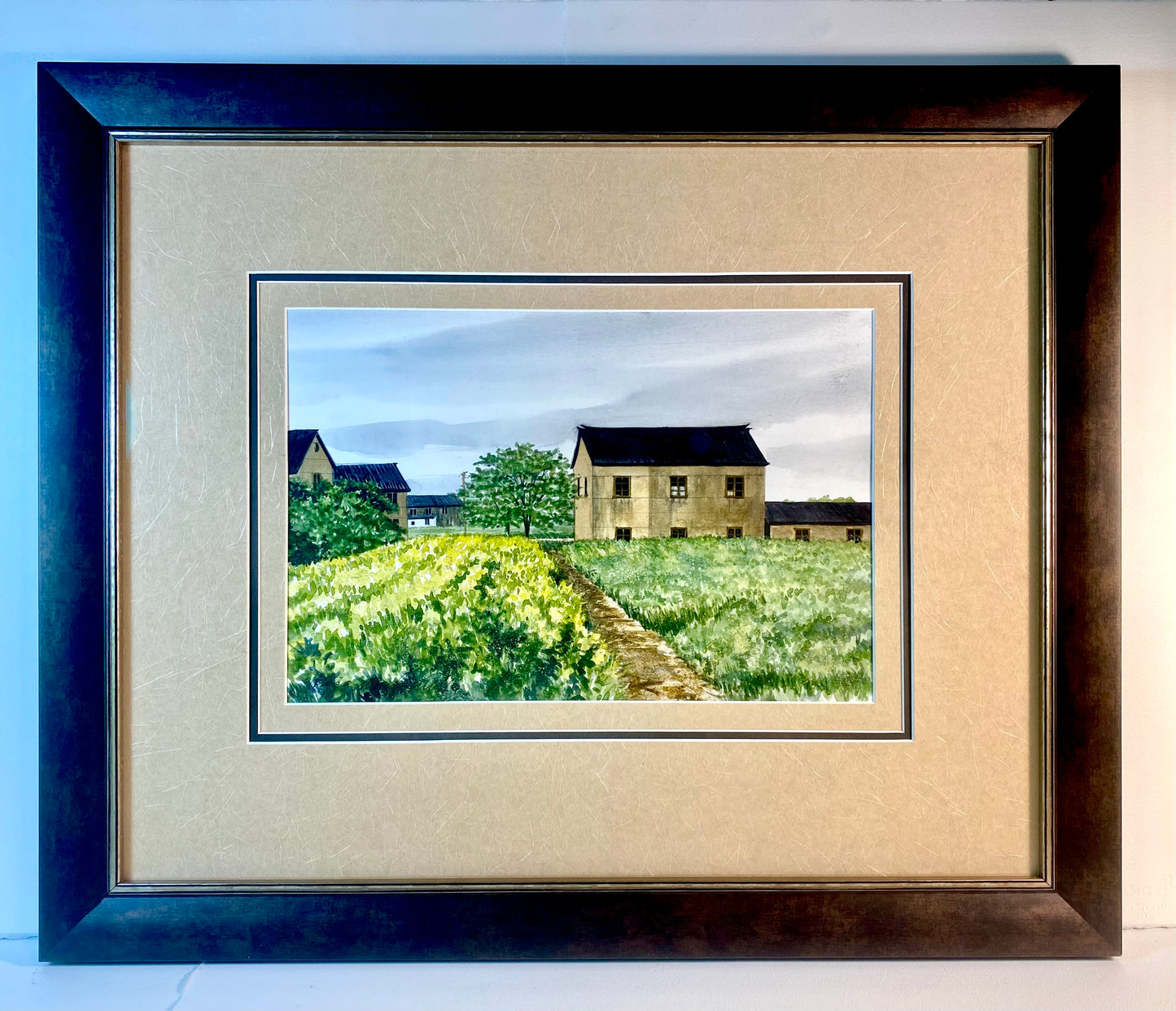 Farmhouse: Tonglii, China - Original Watercolor Painting